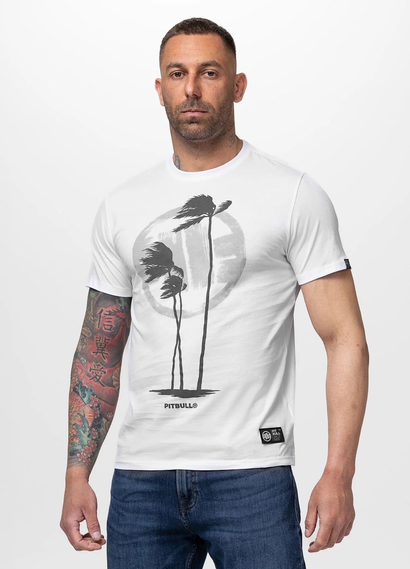 T-Shirt PALMS - White