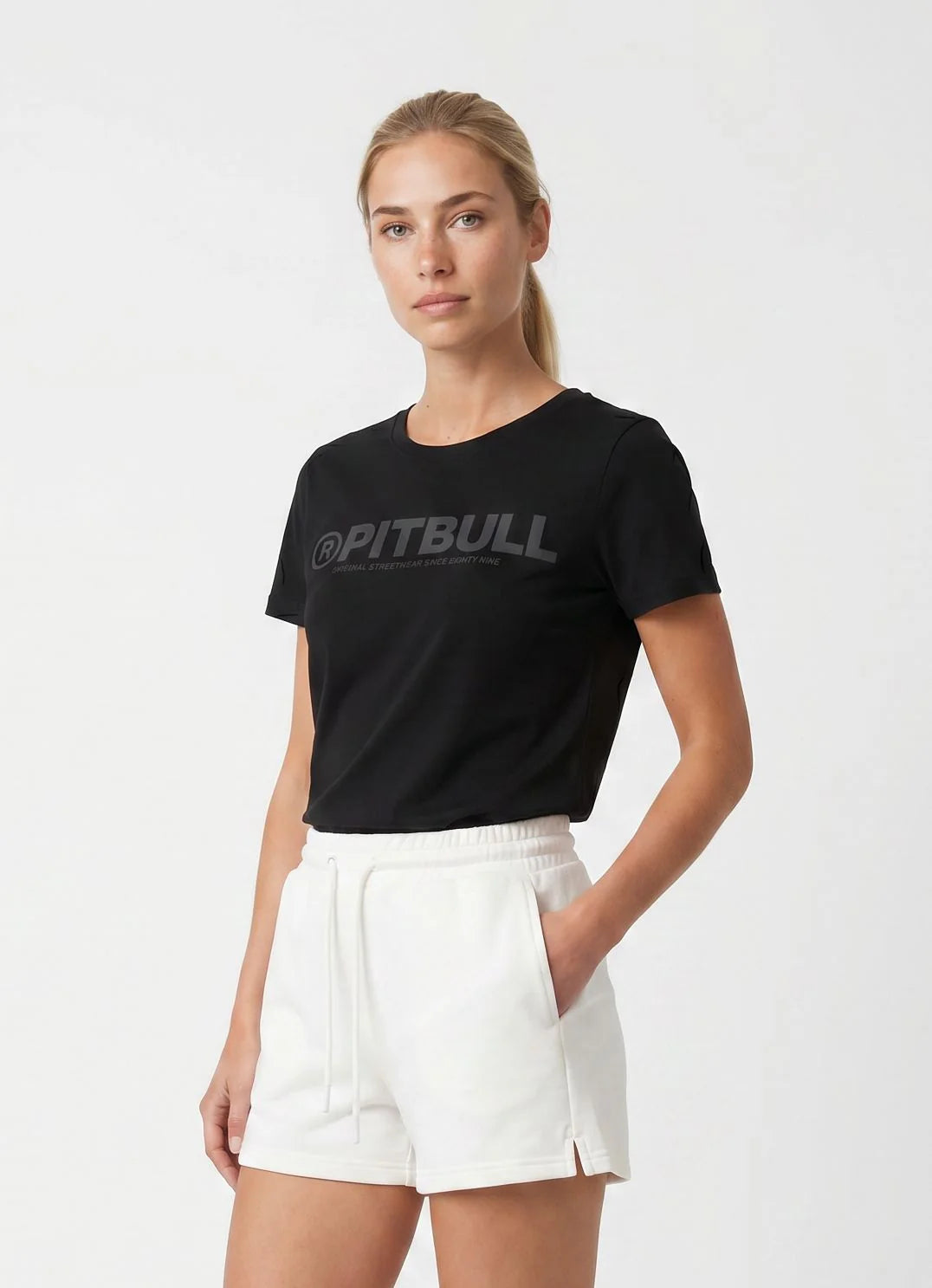 Women's T-shirt - PITBULL R - Black