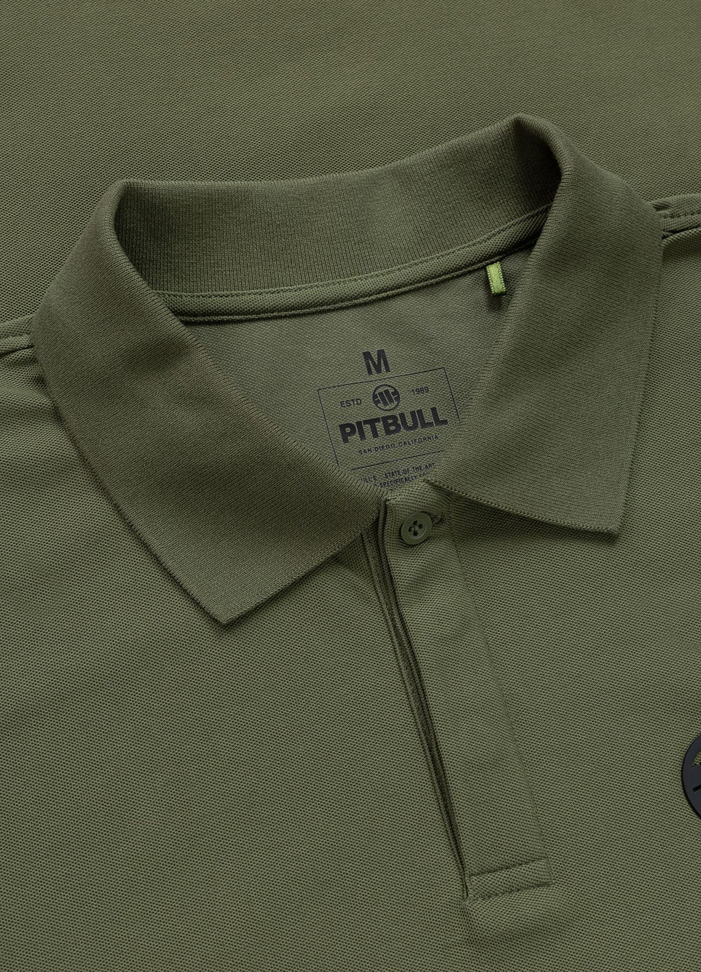 Polo shirt Coolmax Pique ROCKEY - Olive Green