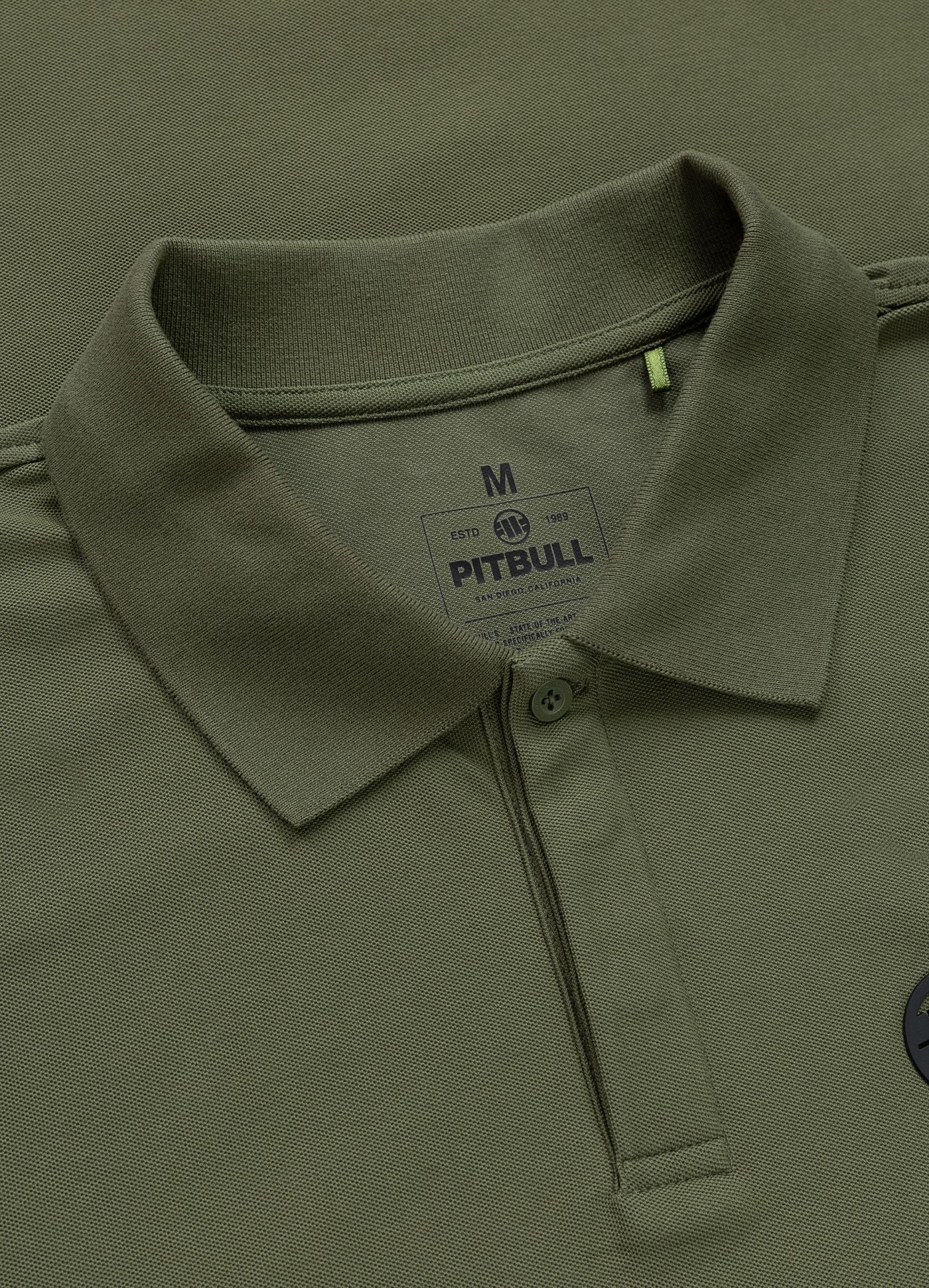 Polo shirt Coolmax Pique ROCKEY - Olive Green