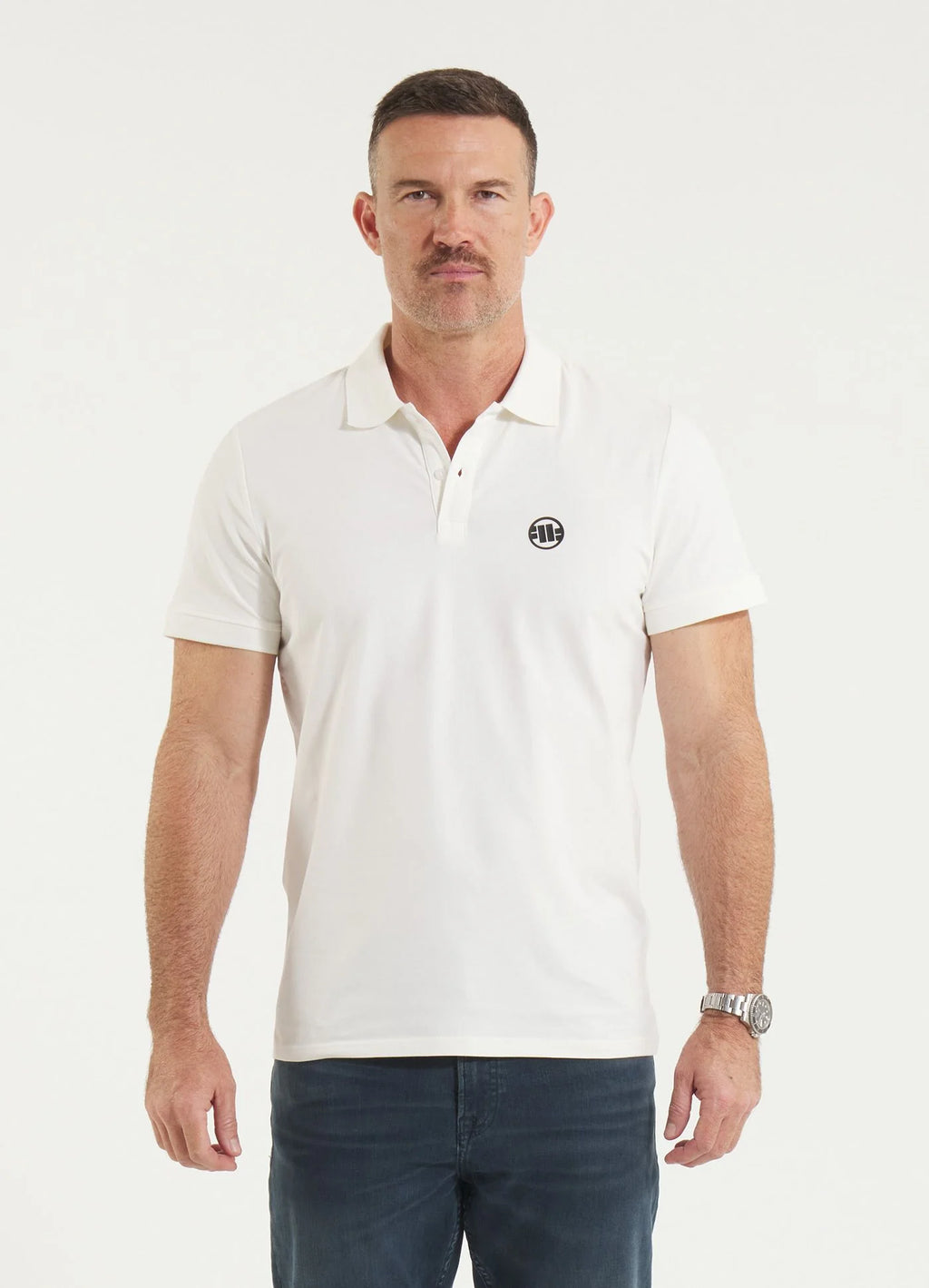 Polo shirt Jersey Slim Fit SMALL LOGO - Off White