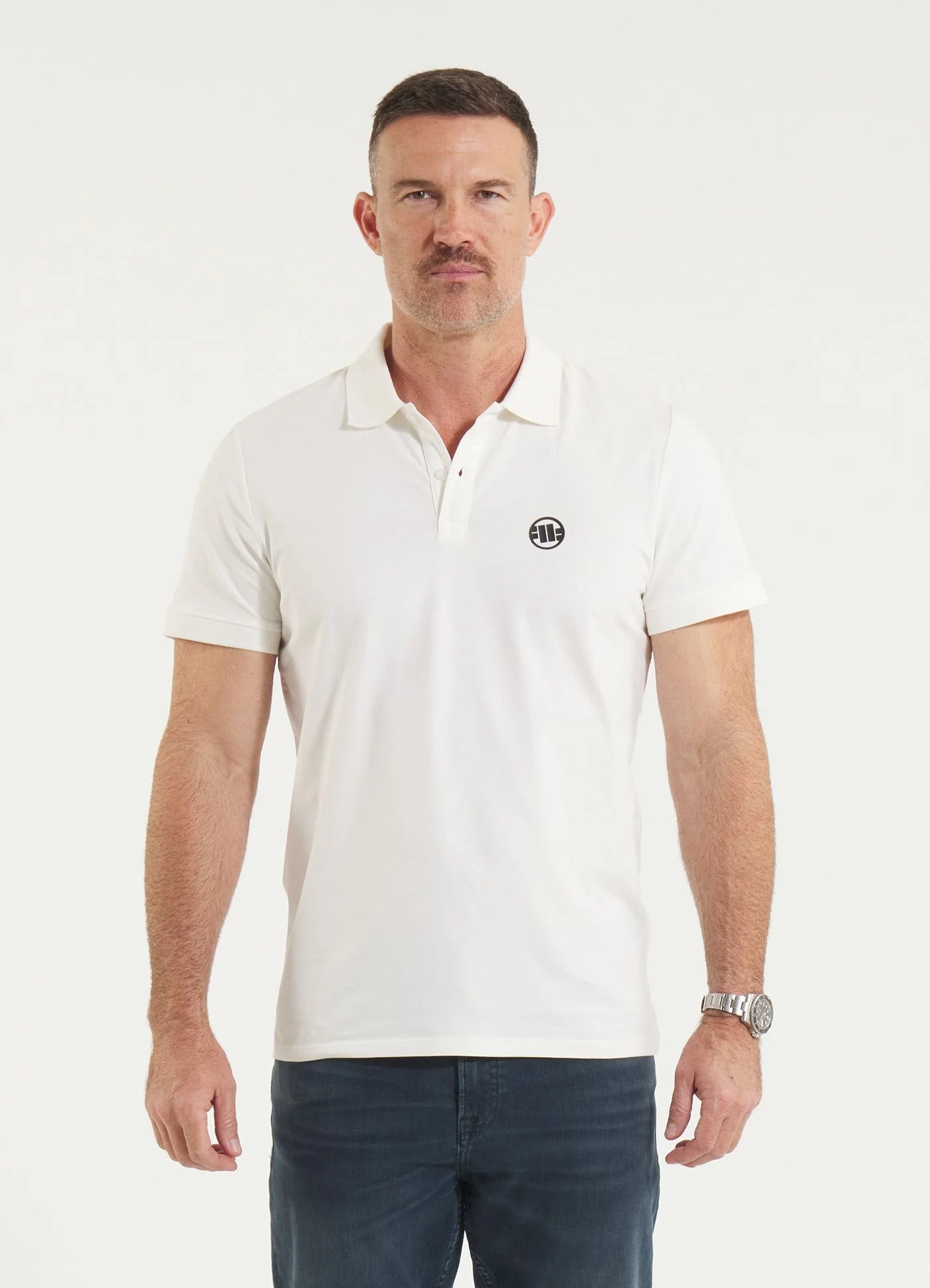 Polo shirt Jersey Slim Fit SMALL LOGO - Off White
