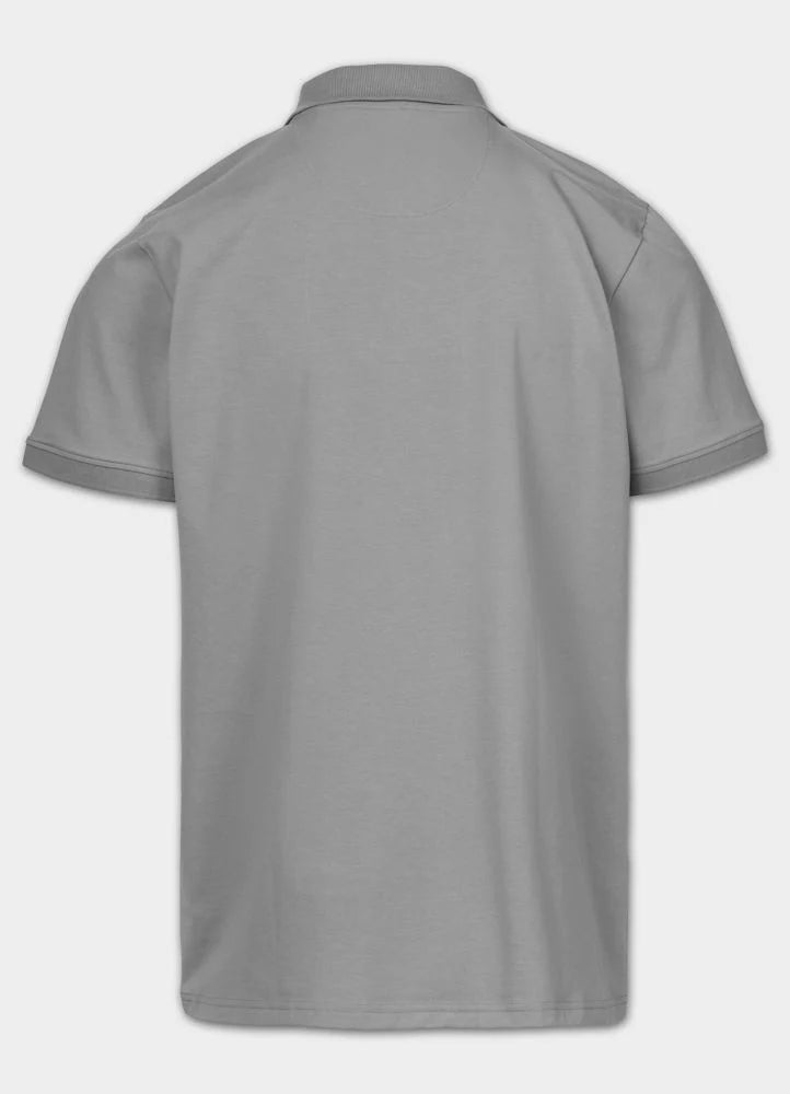 Polo shirt Jersey Slim Fit SMALL LOGO - Grey