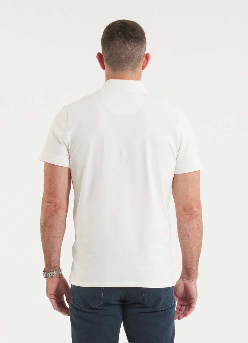 Polo shirt Jersey Slim Fit SMALL LOGO - Off White