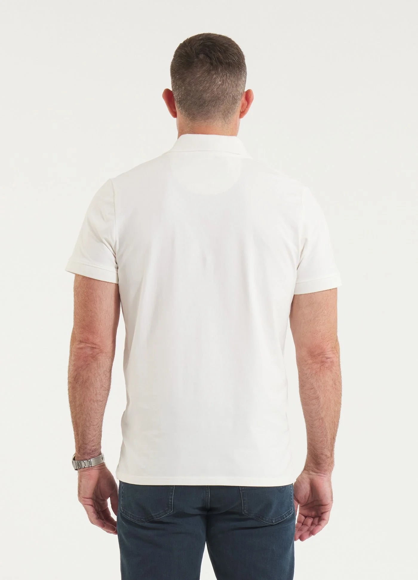 Polo shirt Jersey Slim Fit SMALL LOGO - Off White
