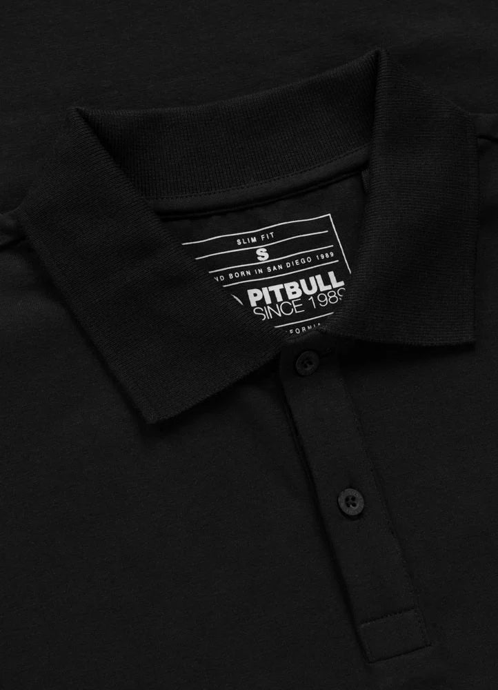 Polo shirt Jersey Slim Fit SMALL LOGO - Black