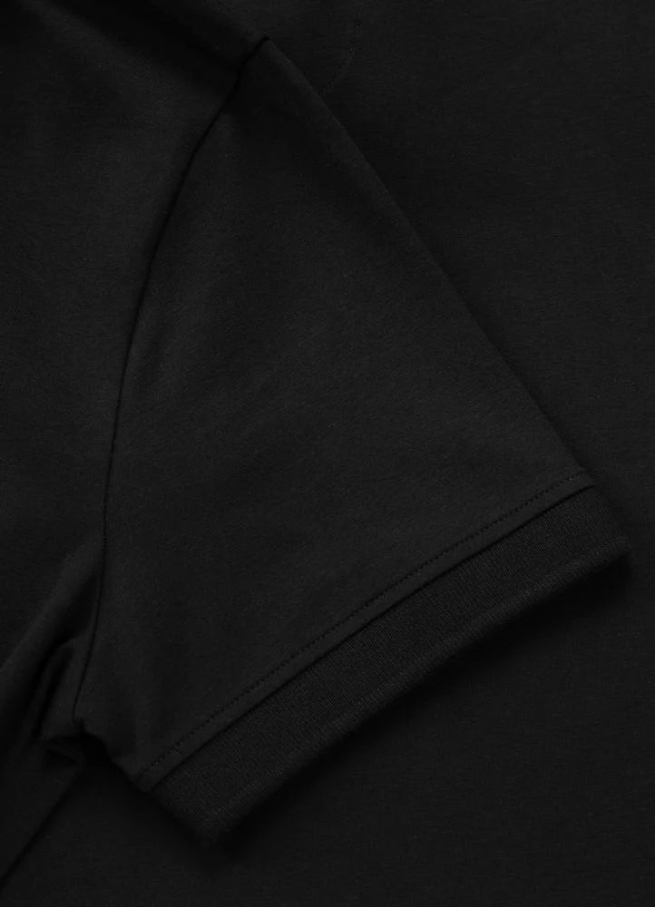 Polo shirt Jersey Slim Fit SMALL LOGO - Black