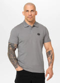 Polo shirt Jersey Slim Fit SMALL LOGO - Grey