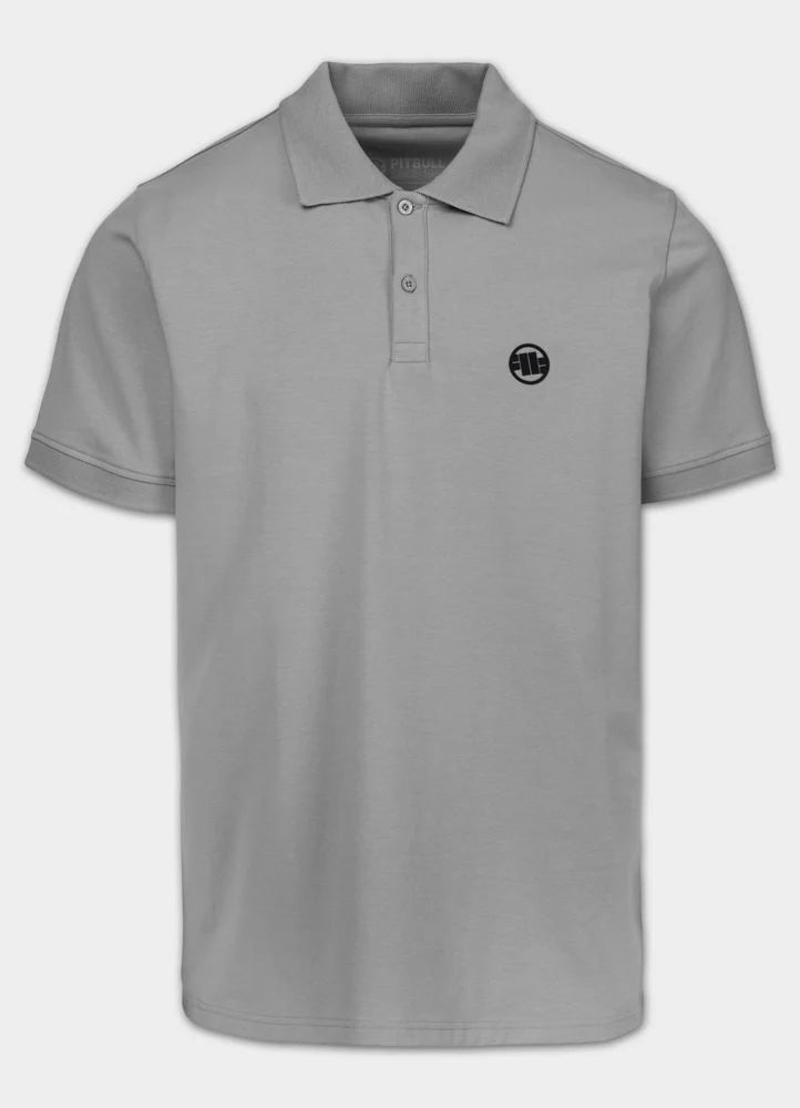 Polo shirt Jersey Slim Fit SMALL LOGO - Grey