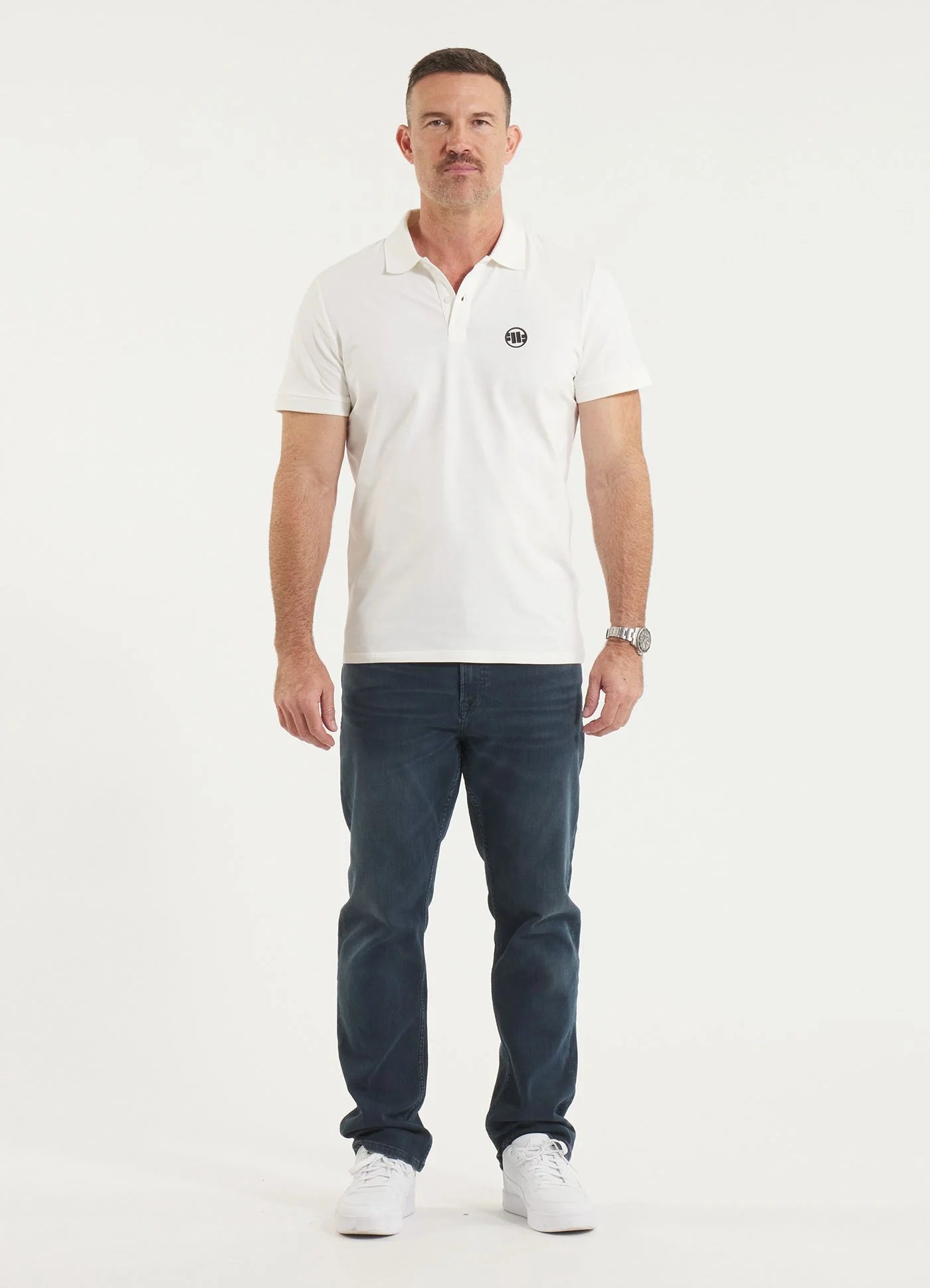 Polo shirt Jersey Slim Fit SMALL LOGO - Off White