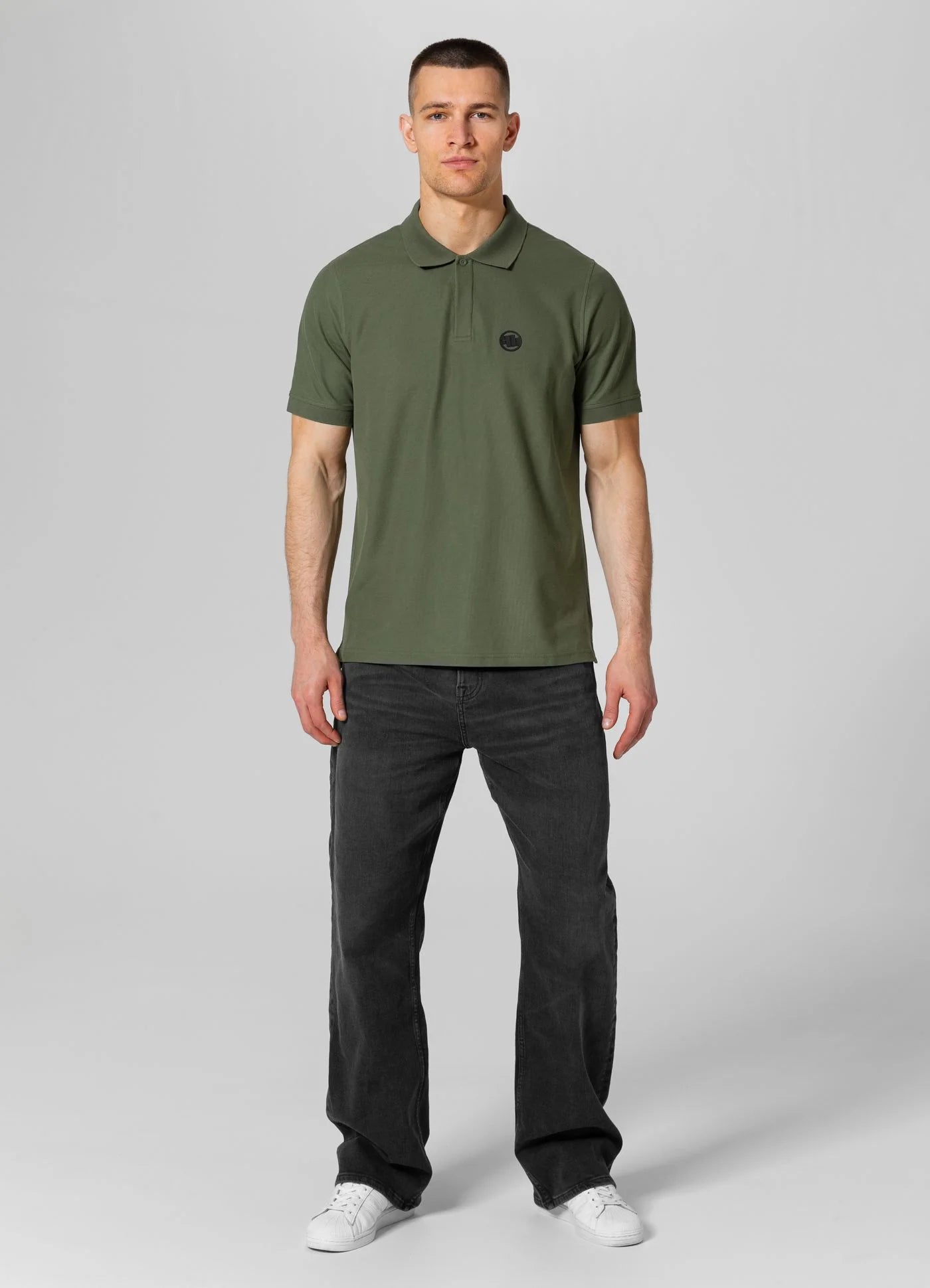 Polo shirt Coolmax Pique ROCKEY - Olive Green