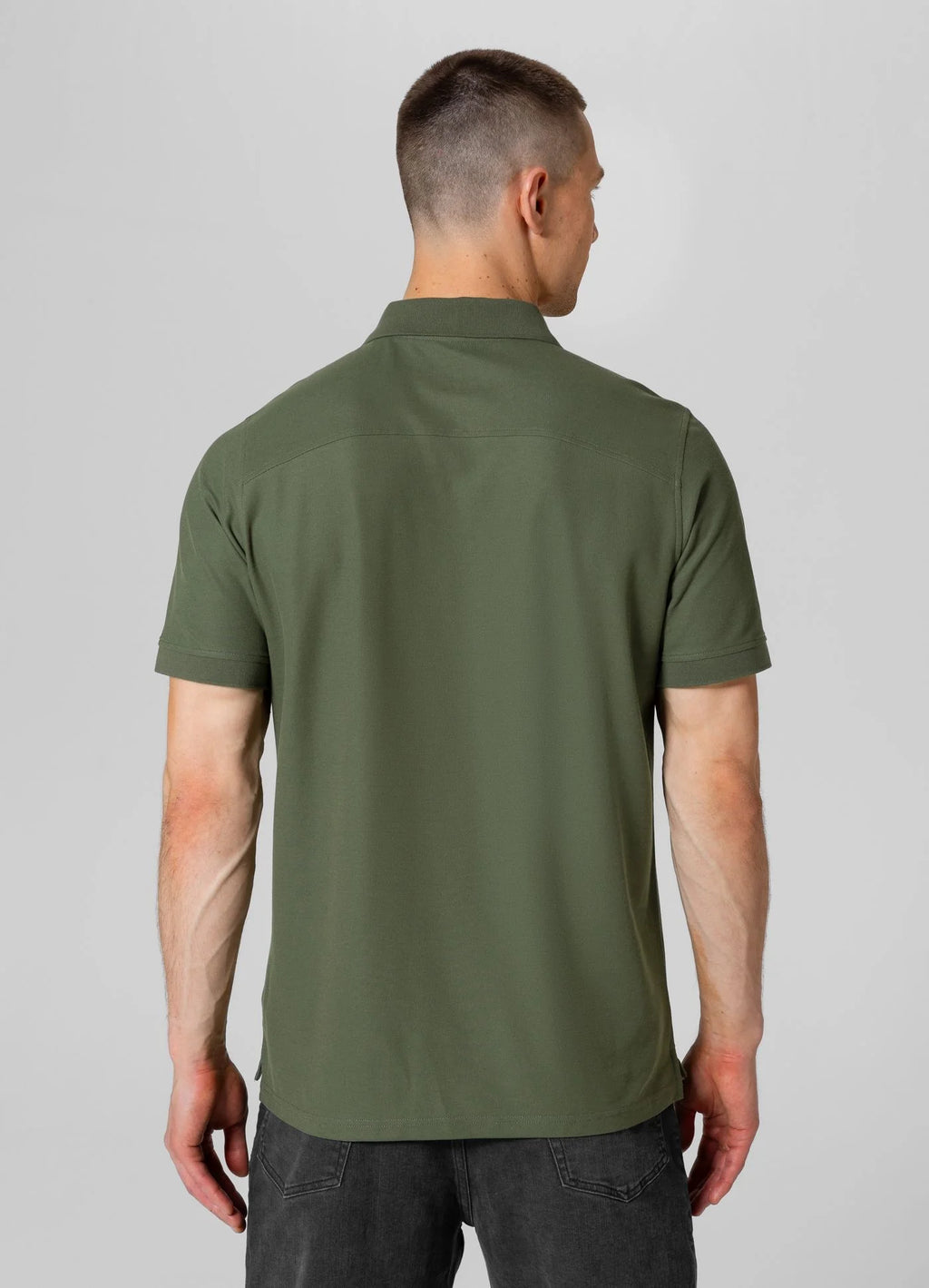 Polo shirt Coolmax Pique ROCKEY - Olive Green