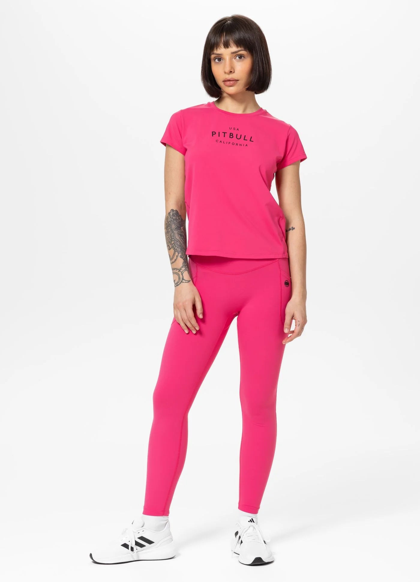 Women's sports shirt AVENIDA - Raspberry