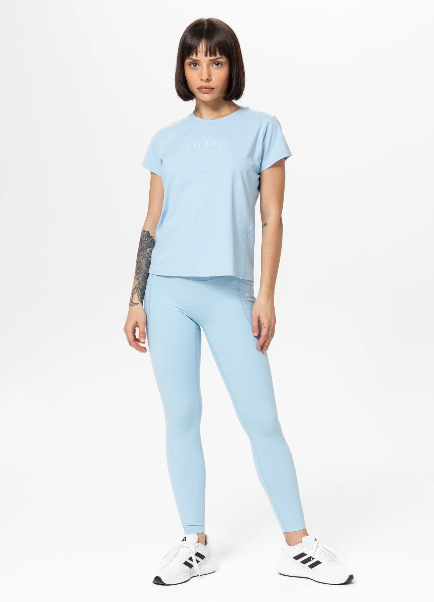 Women's sports shirt AVENIDA - Light Blue