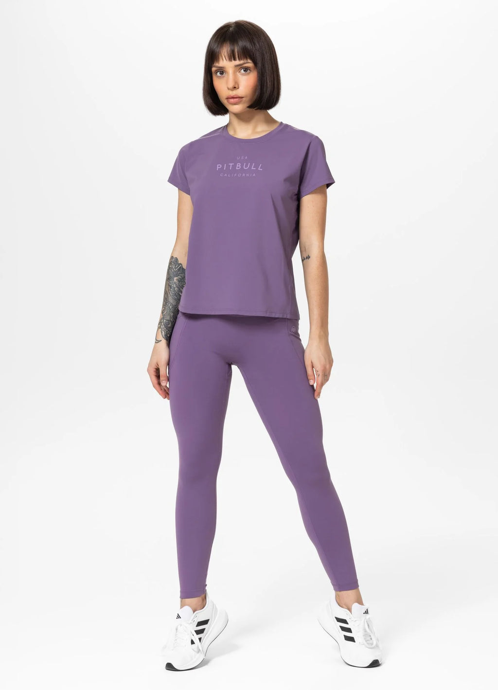 Women's sports shirt AVENIDA - Dusty Grape