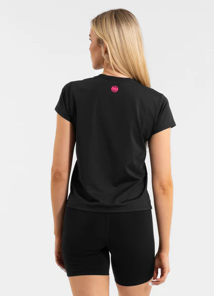 Women's sports shirt AVENIDA - Black