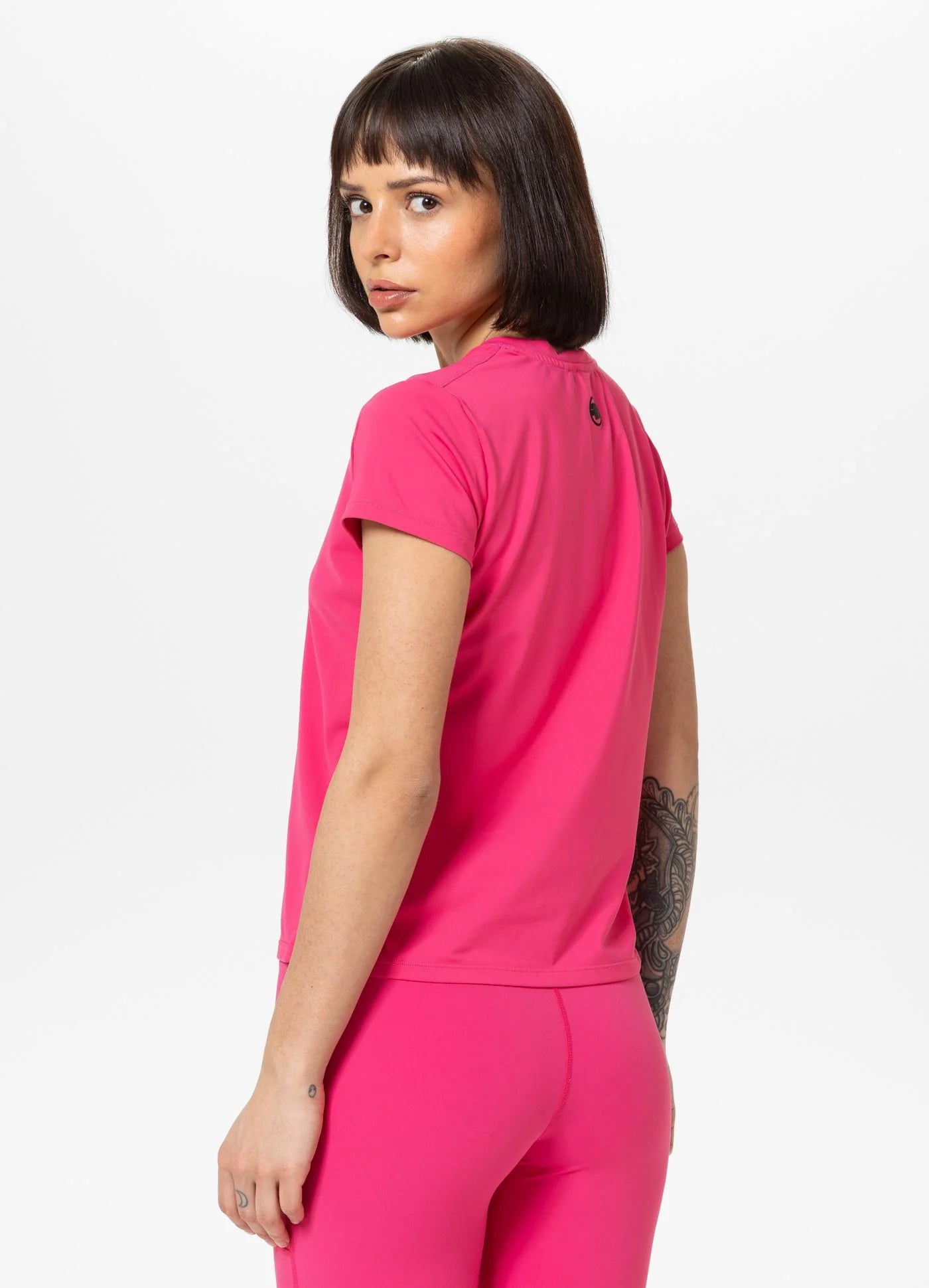 Women's sports shirt AVENIDA - Raspberry