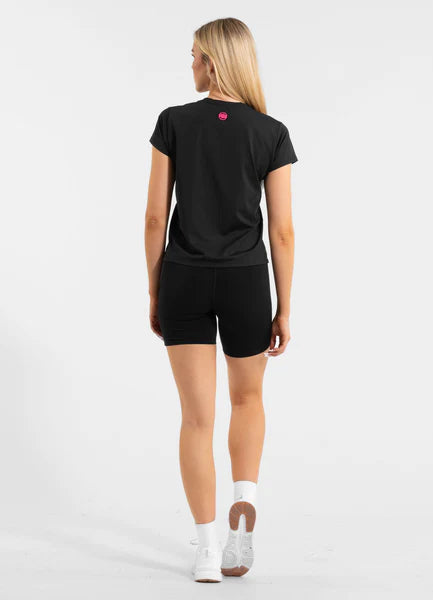Women's sports shirt AVENIDA - Black