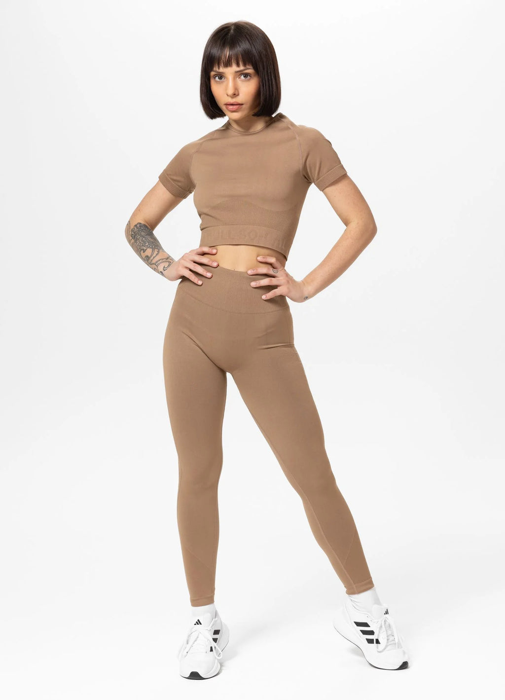 Women's sports t-shirt COLUMBIA - Caramel