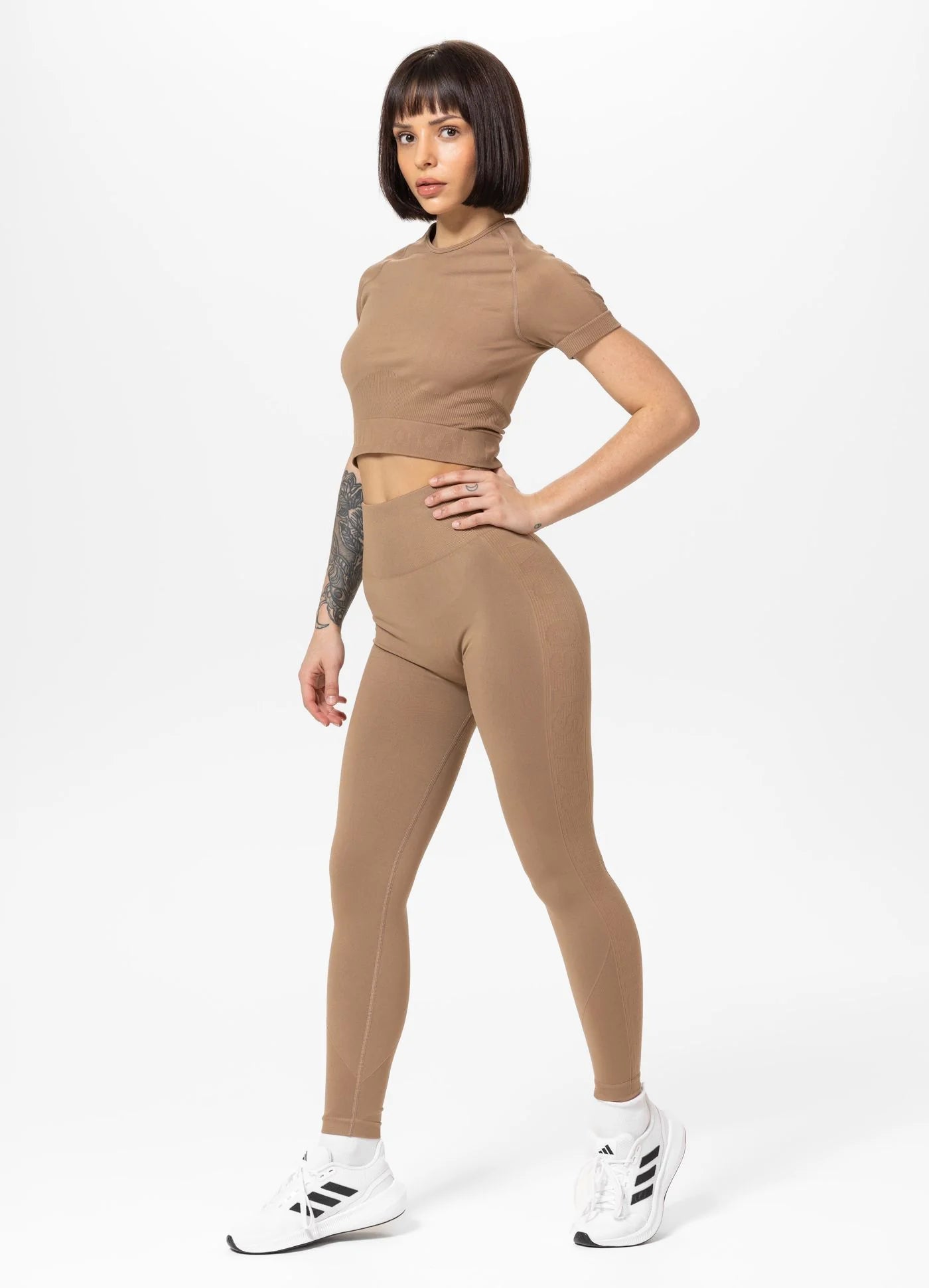 Women's sports t-shirt COLUMBIA - Caramel