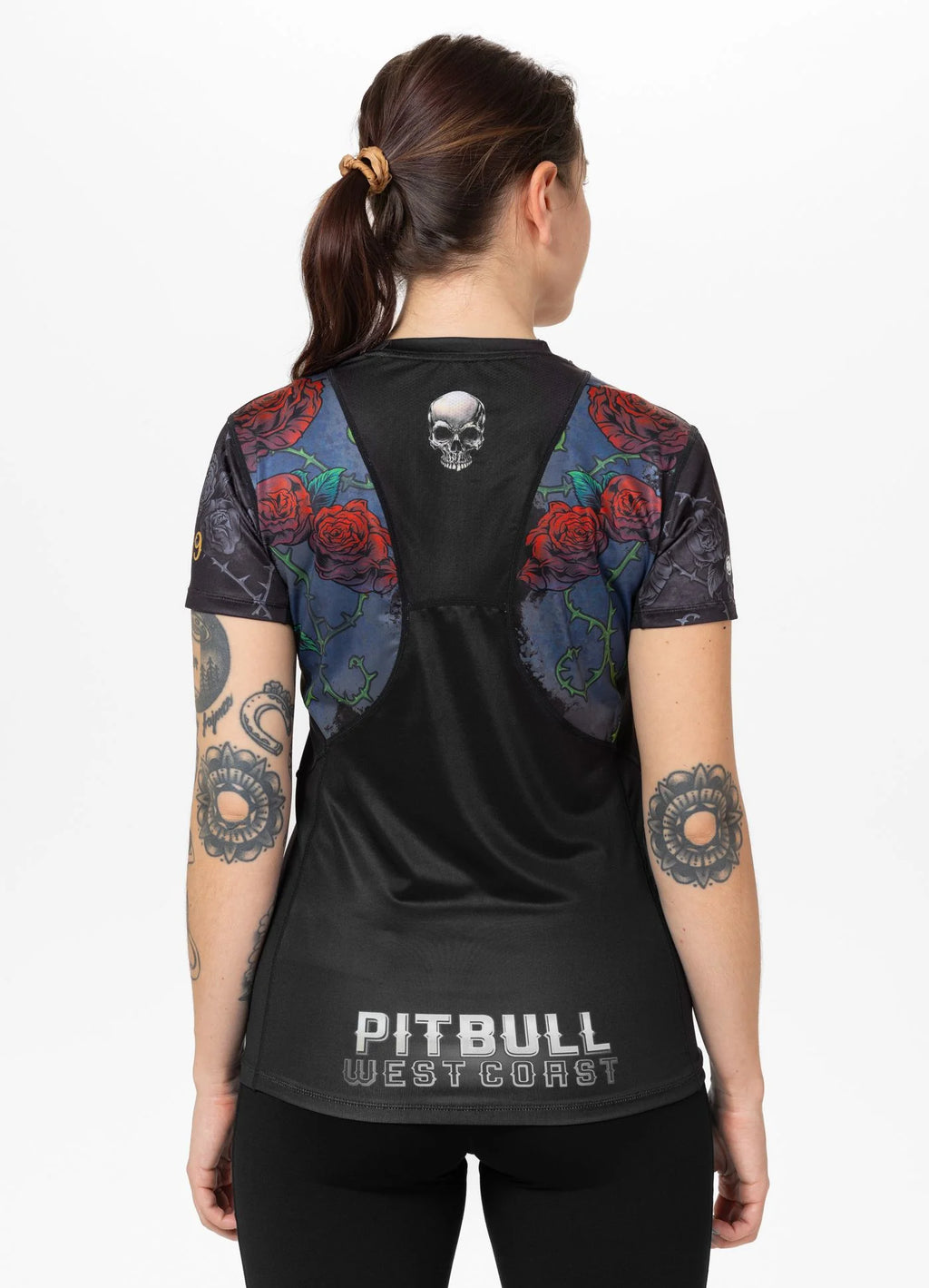 Women's sports shirt Mesh SANTA MUERTE