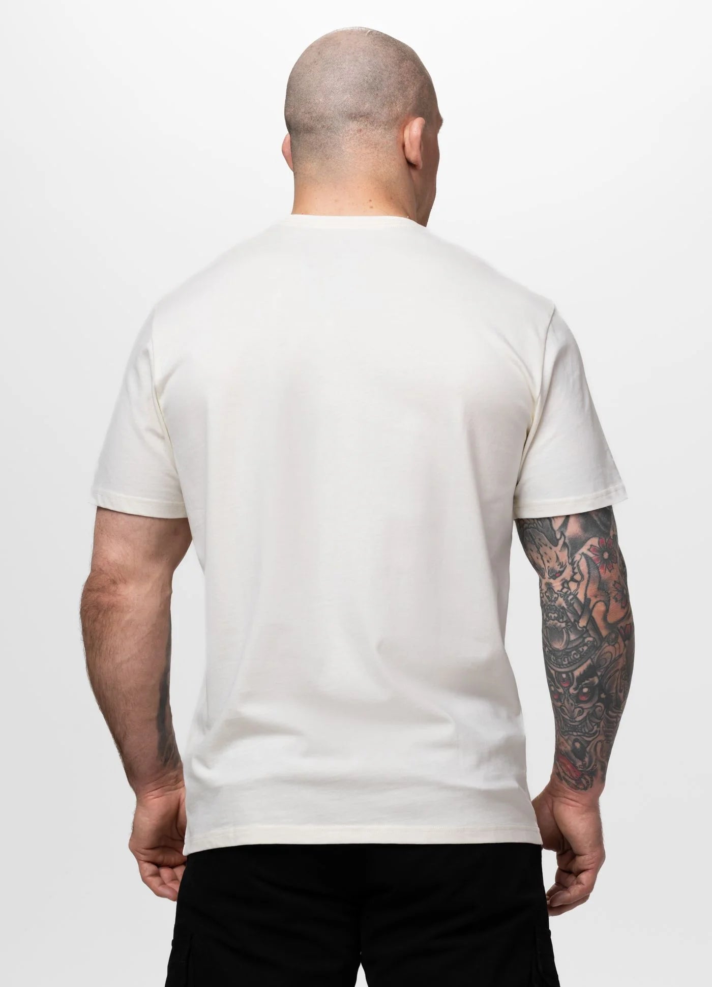 T-Shirt Washed USA CAL - Off White