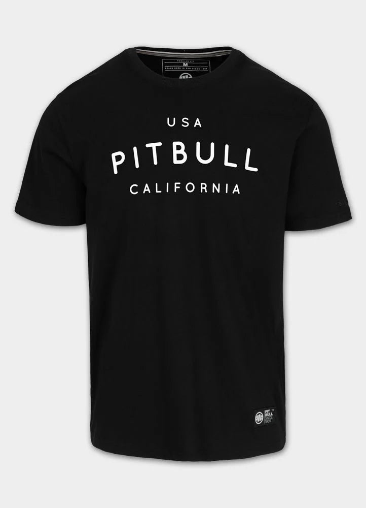 T-Shirt Washed USA CAL - Black