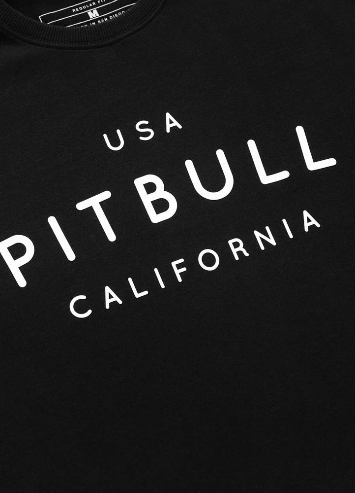 T-Shirt Washed USA CAL - Black