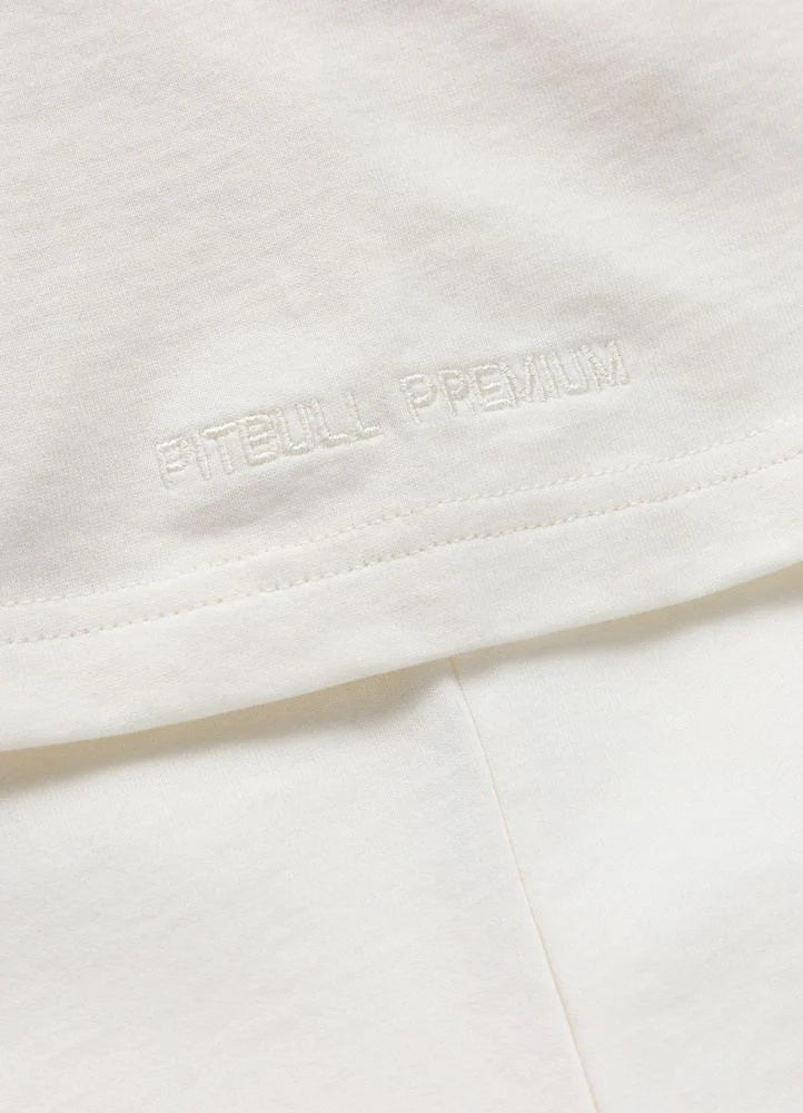 T-Shirt Washed USA CAL - Off White