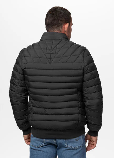 Men Quilted winter jacket NAYLOR - Black