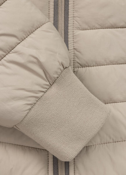 Men Quilted winter jacket NAYLOR - Pale Sand