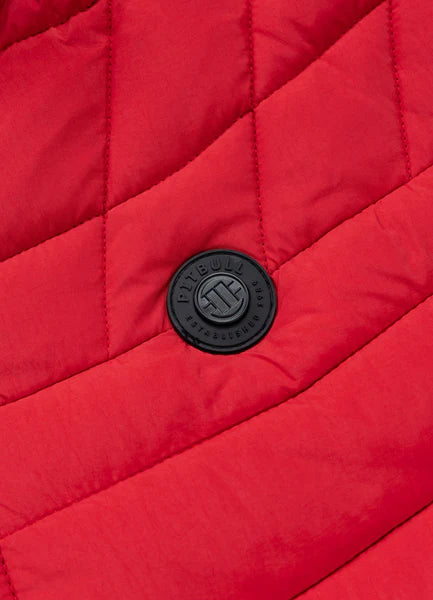 Men Quilted winter jacket NAYLOR - Red