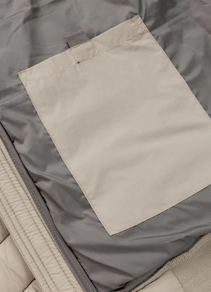 Men Quilted winter jacket NAYLOR - Pale Sand