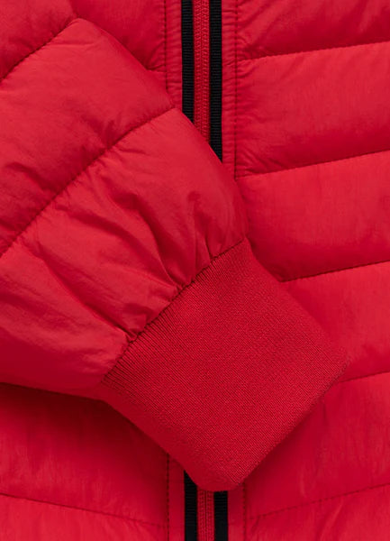 Men Quilted winter jacket NAYLOR - Red