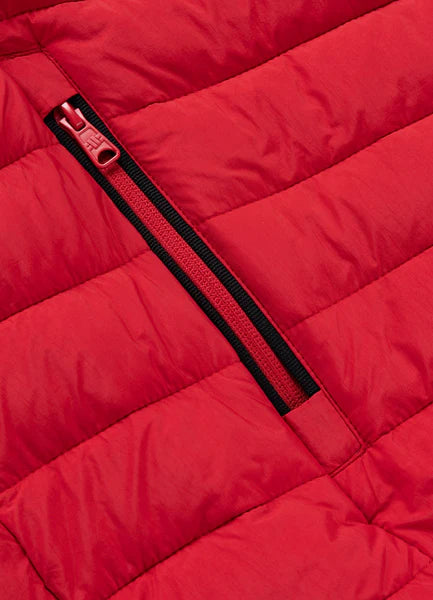 Men Quilted winter jacket NAYLOR - Red