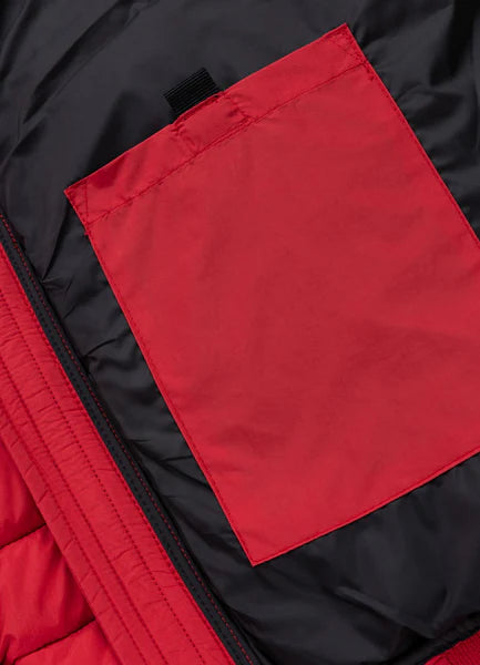 Men Quilted winter jacket NAYLOR - Red