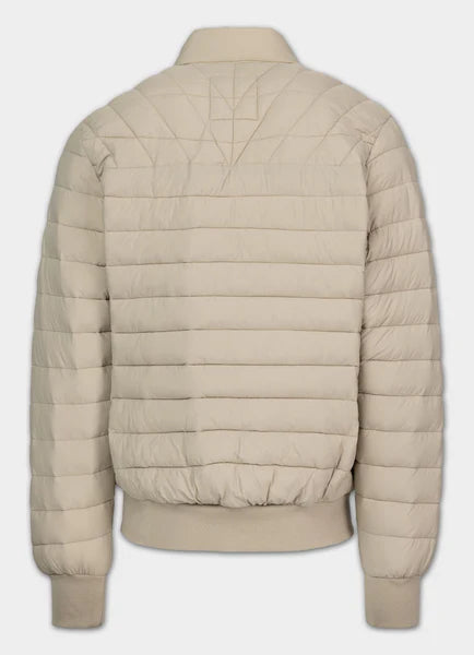 Men Quilted winter jacket NAYLOR - Pale Sand