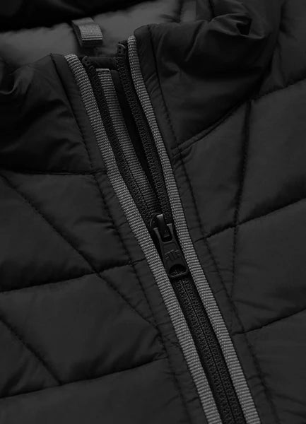 Men Quilted winter jacket NAYLOR - Black