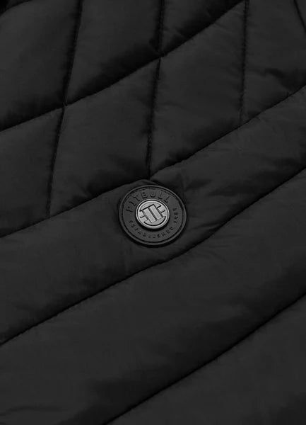 Men Quilted winter jacket NAYLOR - Black
