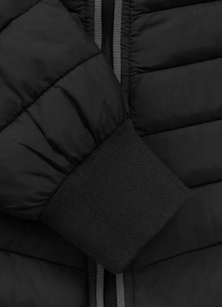 Men Quilted winter jacket NAYLOR - Black