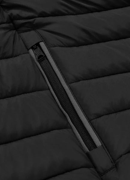 Men Quilted winter jacket NAYLOR - Black