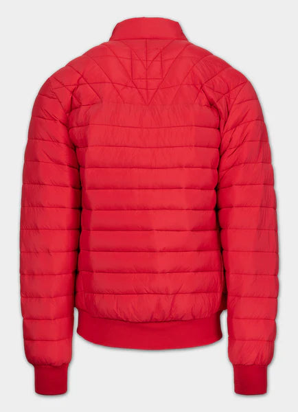 Men Quilted winter jacket NAYLOR - Red
