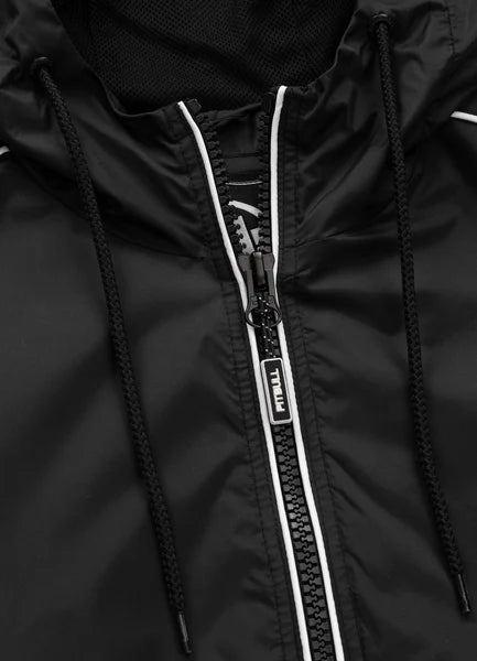 Women's hooded jacket WHITEWOOD - Black