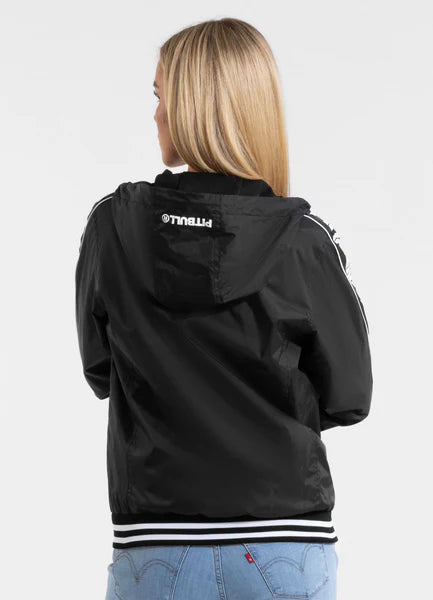 Women's hooded jacket WHITEWOOD - Black
