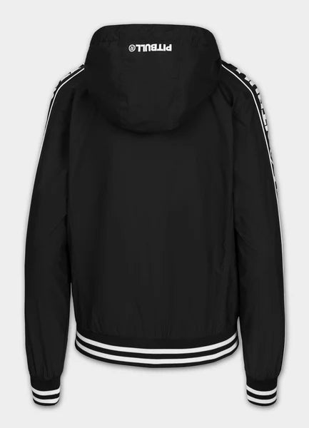 Women's hooded jacket WHITEWOOD - Black