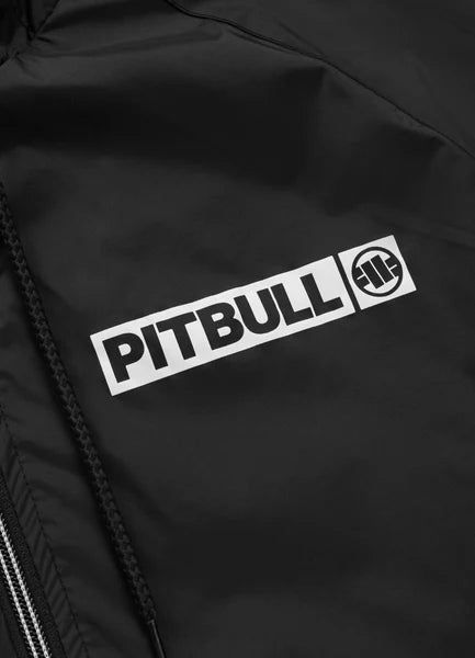 Men Hooded jacket ATHLETIC LOGO - Black