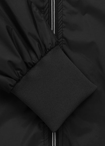 Men Hooded jacket ATHLETIC LOGO - Black