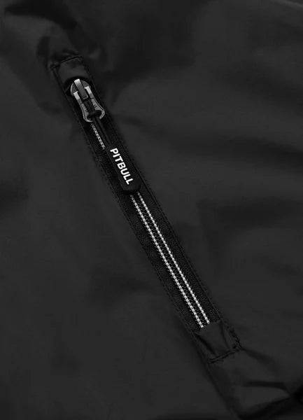 Men Hooded jacket ATHLETIC LOGO - Black