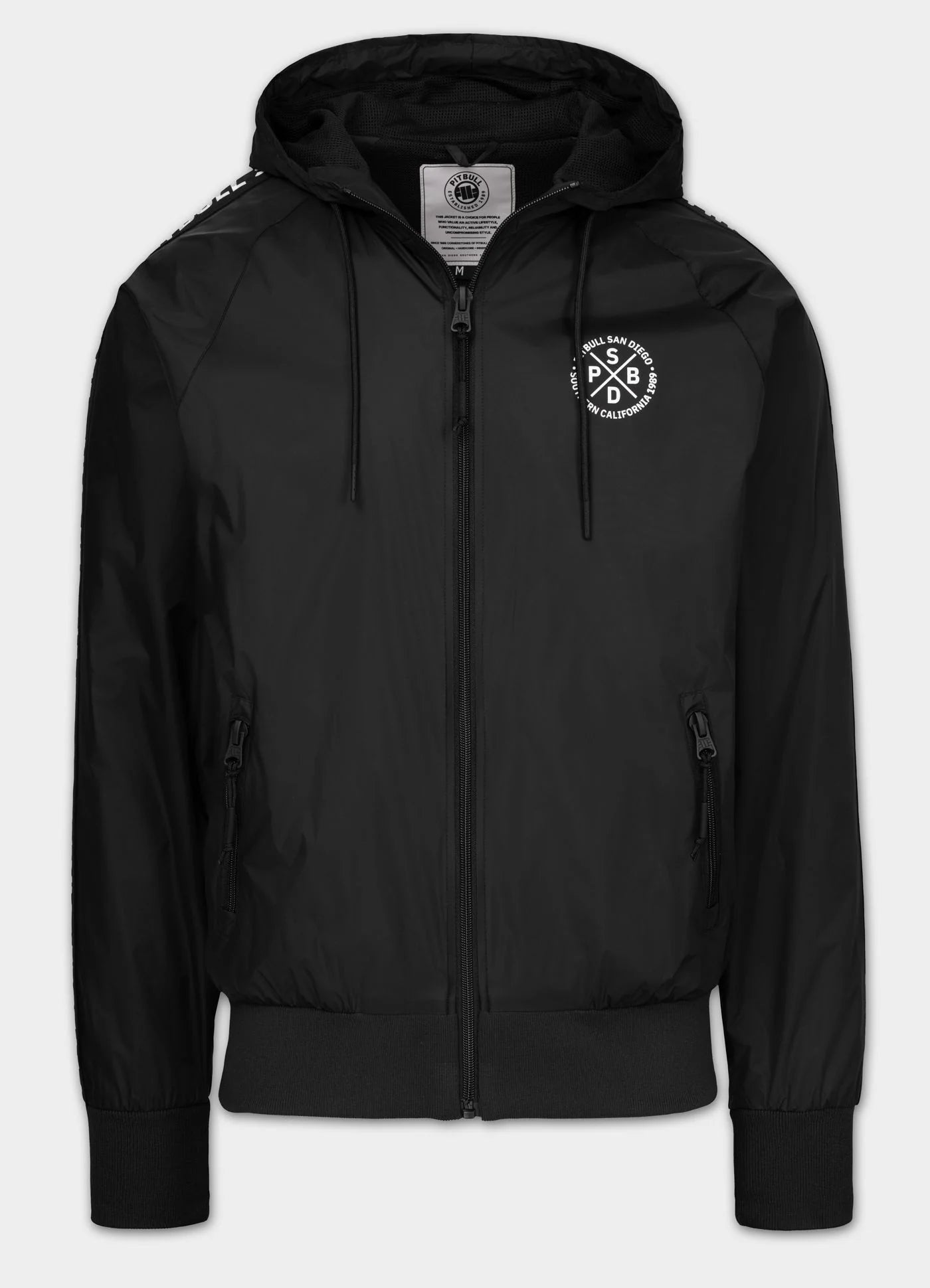 Transitional hooded jacket ATHLETIC TAPE