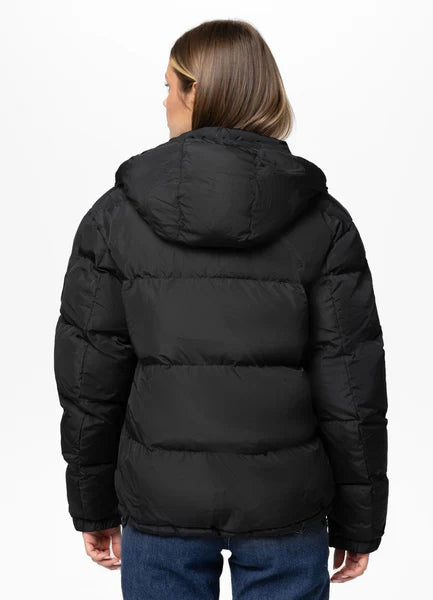 Women's winter hooded jacket Cleo - Black